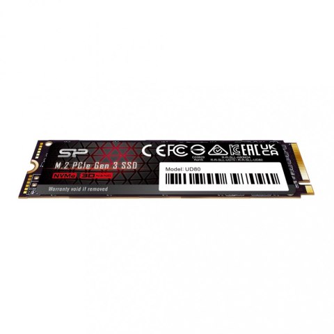 Silicon Power Dysk SSD UD80 500GB PCIe M.2 2280 Gen 3x4 3400/2300 MB/s