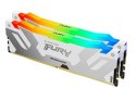 Kingston Pamięć DDR5 Fury Renegade RGB White 32GB(2*16GB)/6000Mhz CL32
