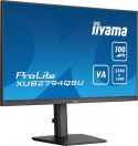 IIYAMA Monitor 27 cali XUB2794QSU-B6 VA,QHD,HDMI,DP,100Hz,HAS(150mm),USB3.2