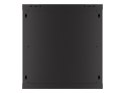 Lanberg Szafa wisząca 19 cali 12U 600x450 drzwi perforowane (flat pack) czarna