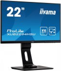 IIYAMA Monitor 21,5 XUB2294HSU- VA,FLHD,HDMI,DP,VGA,USB