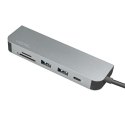 LogiLink Hub Wielofiunkcyjny USB-C Czytnik kart HDMI PD