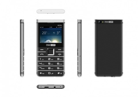 Maxcom Telefon MM 760 Dual SIM Czarny