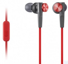 Sony Słuchawki douszne MDR-XB50AP czerwone