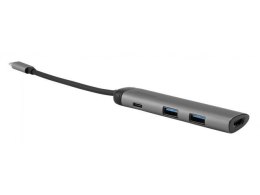Verbatim Multi Port USB-C 3.1, 2x USB 3.0, HDMI 4K, type-c