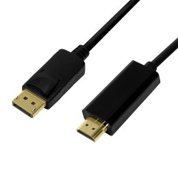 LogiLink Kabel DisplayPort do HDMI 4K 3 m