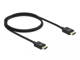 Delock Kabel HDMI koncentryczny M/M V2.1 2M