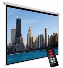 Avtek Ekran elektryczny Video Electric 300P (4:3, 300 x 227.5 cm, powierzchnia biała, matowa)