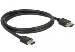 Delock Kabel HDMI M/M v2.1 1M 8K 60HZ czarny 85293
