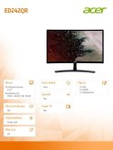 Acer Monitor 23.6 ED242QRAbidpx