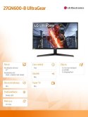LG Electronics Monitor 27GN600-B UltraGear 27 cali Full HD IPS 1ms (GtG) Gaming Monitor with NVIDA C-SYNC compatible
