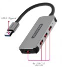 SITECOM Hub USB-A 4 porty USB-C 5Gbps