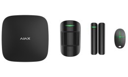 AJAX Zestaw alarmowy StarterKit Plus, Hub Plus, MP, DP, SC, czarny
