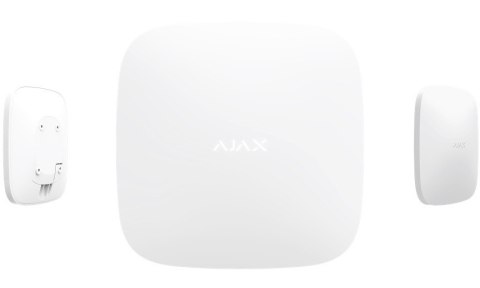 AJAX Centrala alarmowa Hub SIM 2G, Ethernet, biały