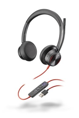 BLACKWIRE 8225, BW8225-M MICROSOFT TEAMS CERTIFIED, USB-A, STEREO USB HEADSET WITH ACTIVE NOISE CANCELING
