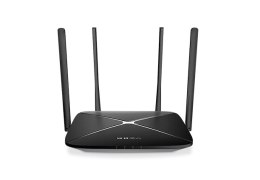 AC1200 Wireless Dual Band Gigabit RouterSPEED: 300 Mbps at 2.4 GHz + 867 Mbps at 5 GHzSPEC: 4× Fixed External Antennas, 3× Gigab