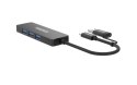 SITECOM Hub USB-C 4 porty USB-A z USB-A adapter 5Gbp
