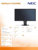 NEC Monitor 22 MS EA223WM bk W-LED TFT,DVI