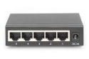 Digitus Switch niezarządzalny Gigabit Ethernet desktop 5x 10/100/1000 Mbps