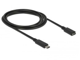 Delock Przedłużacz USB CM-CF 3.1 2m czarny