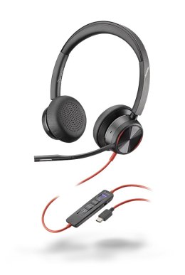 BLACKWIRE 8225, BW8225-M MICROSOFT TEAMS CERTIFIED, USB-C, STEREO USD HEADSET WITH ACTIVE NOISE CANCELING