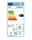 LG Electronics Monitor 27GL63T-B 27 cali IPS FullHD HDR10 FreeSync