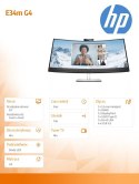 HP Inc. Monitor konferencyjny z zakrzywionym ekranem E34m G4 USB-C WQHD 40Z26AA