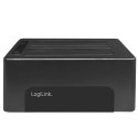 LogiLink Stacja dokująca USB 3.0 dla 2 x 2.5/3.5 cala SATA HDD/SDD
