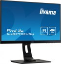 IIYAMA Monitor 27 cali XUB2792HSN-B1, IPS, FHD, USB-C DOCK, 2X2W, HDMI, DP, DAISY