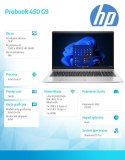 HP Inc. Notebook ProBook 450 G9 i7-1255U 512GB/16GB/W11P/15.6 6A163EA