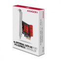 AXAGON PCES-SA6 Kontroler PCIe 6x wewnętrzny port SATA 6G, ASM1166, SP & LP
