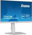IIYAMA Monitor 21.5 cala XUB2294HSU-W2 VA,FHD,HDMI,DP,HAS(150mm)USB3.0,2x2W