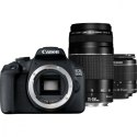Canon Aparat fotograficzny EOS 2000D BK + Obiektywy 18-55 IS + 75-300 EU26 2728C017