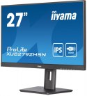 IIYAMA Monitor 27 cali XUB2792HSN-B5 IPS,FHD,HDMI,DP,USB-c Dock,HAS(150mm)