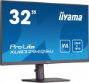 IIYAMA Monitor 31.5 cala XU3294QSU-B1 VA,WQHD,HDMI,DP,USB 3.0,2x2W
