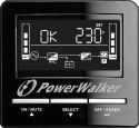 PowerWalker Zasilacz Line-Interactive 3000VA CW 8xIEC C13, USB, RS232LCD POE