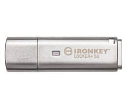 Kingston Pendrive 64GB IronKey Locker+ 50 AES Encrypted USB to Cloud