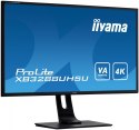 IIYAMA Monitor 31,5 XB3288UHSU 4K,VA,HDMI/DP/USB/PiP