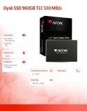 AFOX Dysk SSD 960GB TLC 530 MB/s