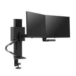 Ergotron - TRACE Dual Monitors - uchwyt biurkowy na dwa monitory (czarny)