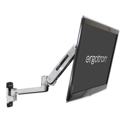 Ergotron - LX Sit-Stand Wall Mount Arm - uchwyt ścienny do monitora (polerowane aluminium)