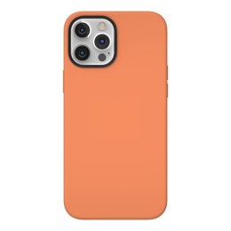 SwitchEasy Etui MagSkin iPhone 12/12 Pro pomarańczowe