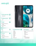 Motorola Smartfon moto g52 6/256 grafitowy (Charcoal Grey)