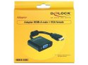 Delock Adapter HDMI-A(M)->VGA(F) 25cm